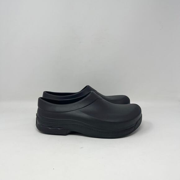 Shoes for Crews Unisex Womens‎ 8 / Mens 6 Slip Resistant Clog Black Work Shoes - Picture 2 of 8